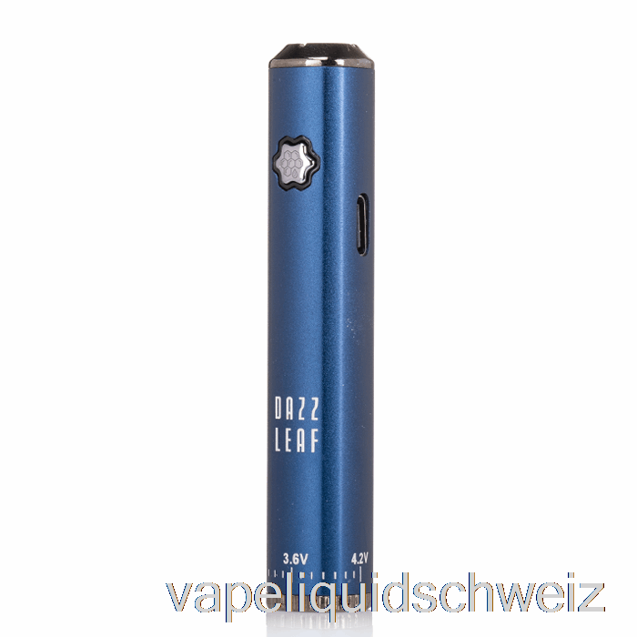 Dazzleaf Squarii Bottom Twist 510 Batterie Navy Vape Schweiz